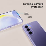 Tech-Protect Samsung Galaxy S25 FE Deksel FlexAir Hybrid Transparent