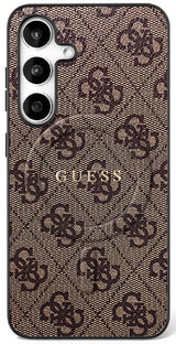 Guess Samsung Galaxy S25 FE Deksel 4G Pattern MagSafe Brun