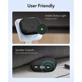 ESR AirPods Pro 3 Deksel Orbit Hybrid HaloLock Svart