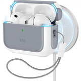ESR AirPods Pro 3 Deksel Orbit Hybrid HaloLock Hvit