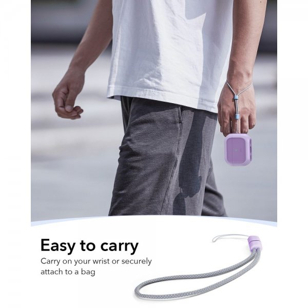 ESR AirPods Pro Deksel Orbit Hybrid HaloLock Lilla