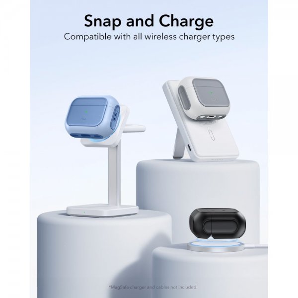 ESR AirPods Pro Deksel Orbit Hybrid HaloLock Blå