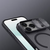Nillkin iPhone 17 Pro Deksel CamShield Pro MagSafe Transparent Svart