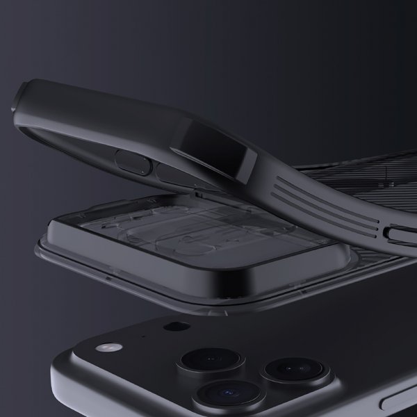 Nillkin iPhone 17 Pro Max Deksel CamShield Pro MagSafe Transparent Svart