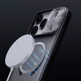 Nillkin iPhone 17 Pro Max Deksel CamShield Pro MagSafe Transparent Svart