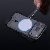 Nillkin iPhone 17 Pro Max Deksel CamShield Pro MagSafe Transparent Svart