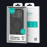 Nillkin iPhone 17 Pro Max Deksel CamShield Pro MagSafe Transparent Svart