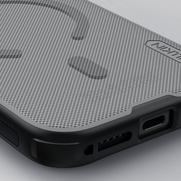 Nillkin iPhone 17 Pro Deksel Super Frosted Shield Pro MagSafe Transparent Svart