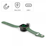 Hama Apple Watch Lader med USB-C kontakt Svart