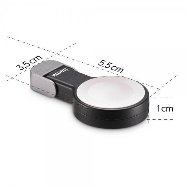 Hama Apple Watch Lader med USB-C kontakt Svart