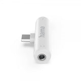 Hama Lyd Adapter 2xUSB-C Hvit
