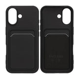 iPhone 17 Deksel Kortholder Svart