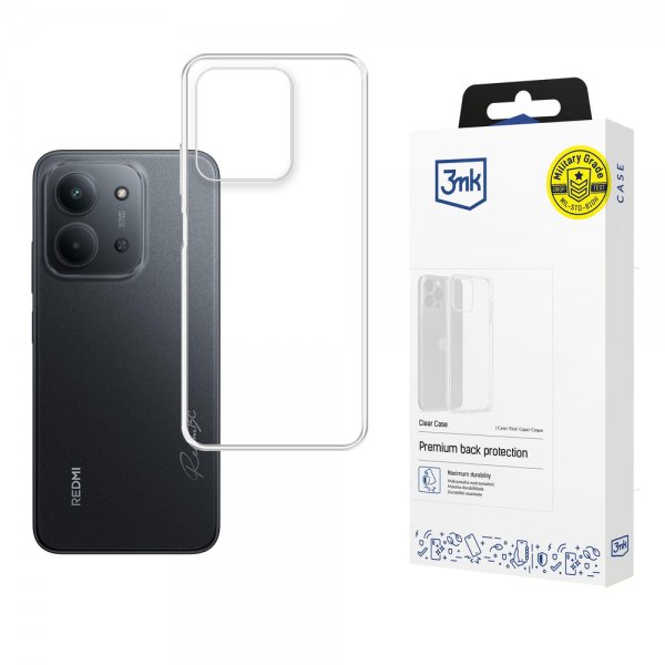 3mk Xiaomi Redmi 15C Deksel Clear Case Transparent