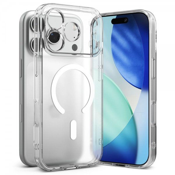 Ringke iPhone 17 Pro Max Deksel Fusion Magnetic Matte Transparent