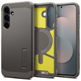 Spigen Samsung Galaxy S25 FE Deksel Tough Armor MagFit Gunmetal