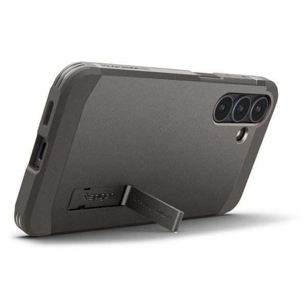 Spigen Samsung Galaxy S25 FE Deksel Tough Armor MagFit Gunmetal