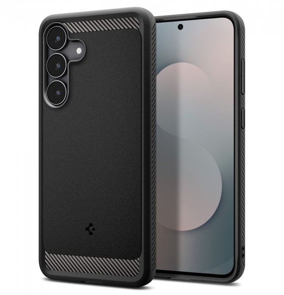 Spigen Samsung Galaxy S25 FE Deksel Rugged Armor Matte Black