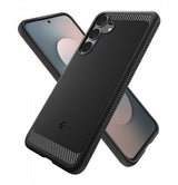 Spigen Samsung Galaxy S25 FE Deksel Rugged Armor Matte Black