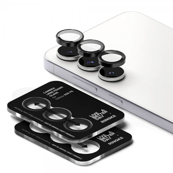 Ringke Samsung Galaxy S25 FE Kamerabeskytter Camera Lens Frame 2-pakning