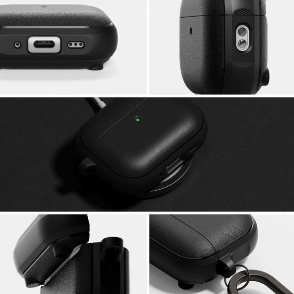 Ringke AirPods Pro 3 Deksel Onyx Magnetic Svart