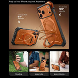 Supcase iPhone 17 Pro Max Deksel UB Grip MagSafe Oransje