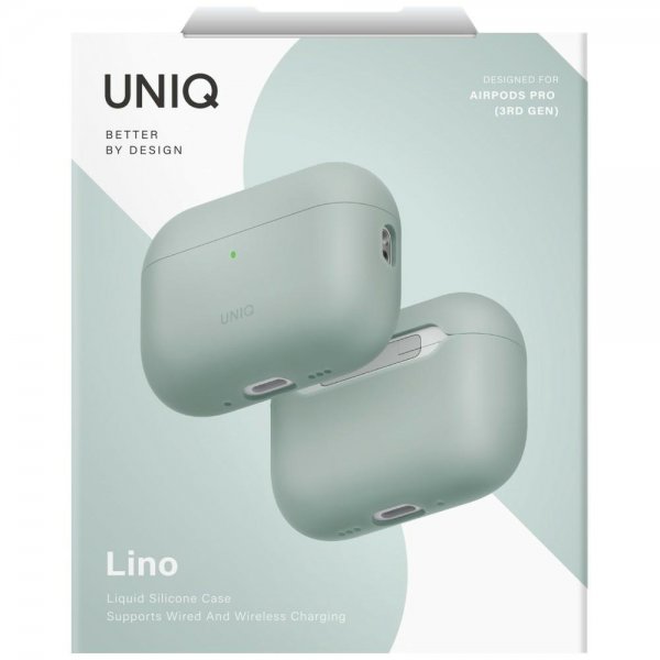 UNIQ AirPods Pro 3 Deksel Lino Grønn