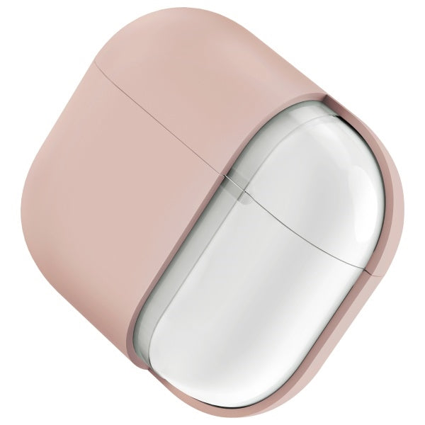 UNIQ AirPods 4 Deksel Lino Rosa
