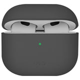 UNIQ AirPods 4 Deksel Lino Grå