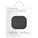 UNIQ AirPods 4 Deksel Lino Grå