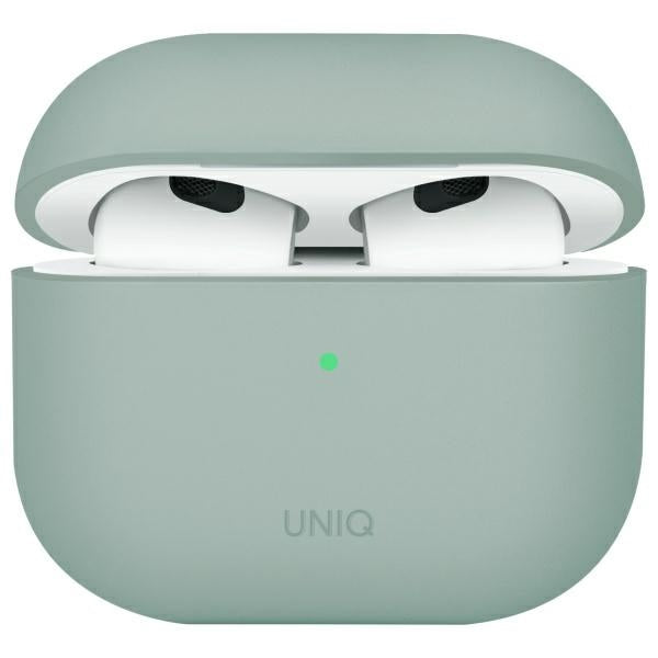UNIQ AirPods 4 Deksel Lino Grønn