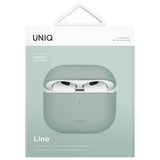 UNIQ AirPods 4 Deksel Lino Grønn
