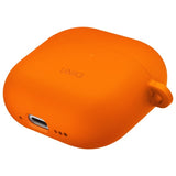 UNIQ AirPods 4 Deksel Earhooks Nexo Oransje