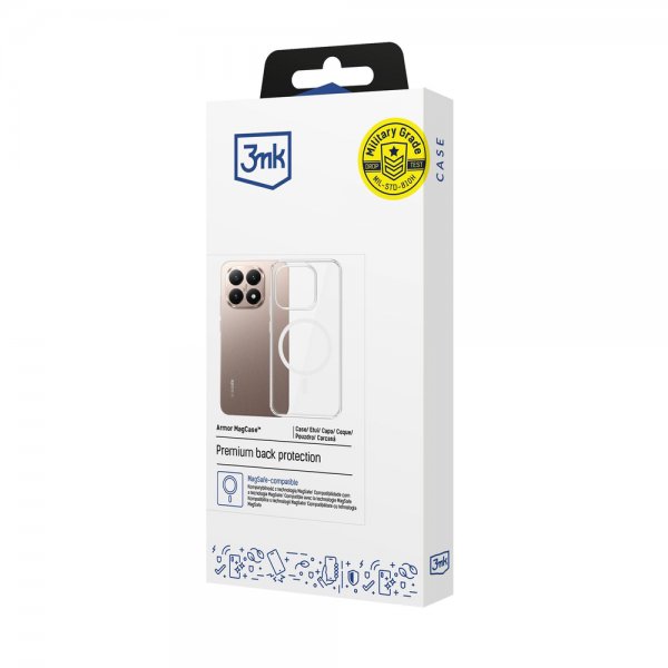 3mk Xiaomi 15T Deksel Armor MagCase Transparent