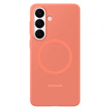 Samsung Original Galaxy S26 Deksel Silicone Magnet Case Coral Red