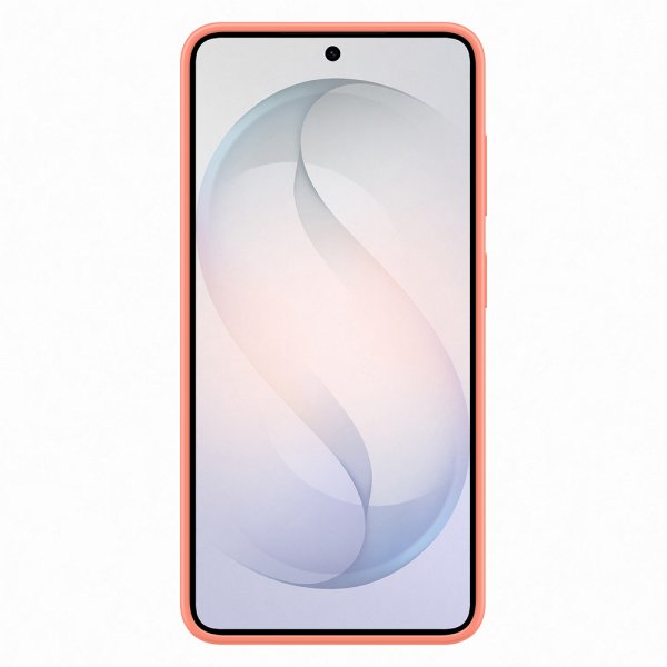 Samsung Original Galaxy S26 Deksel Silicone Magnet Case Coral Red