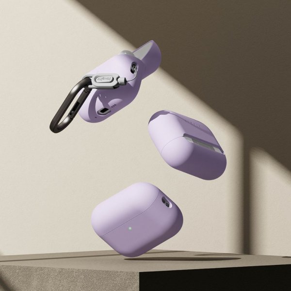 Ringke AirPods Pro 3 Deksel Silikoni Lilla