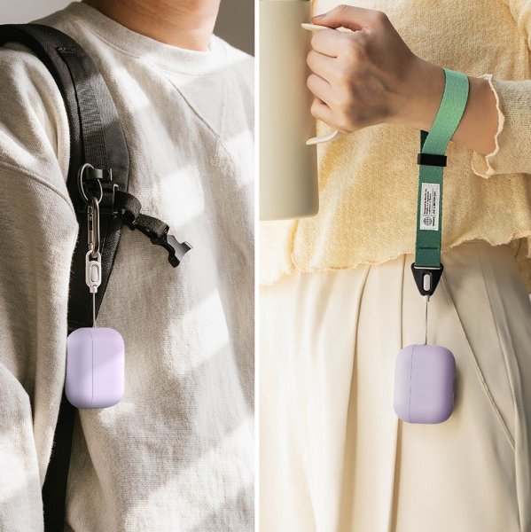 Ringke AirPods Pro 3 Deksel Silikoni Lilla