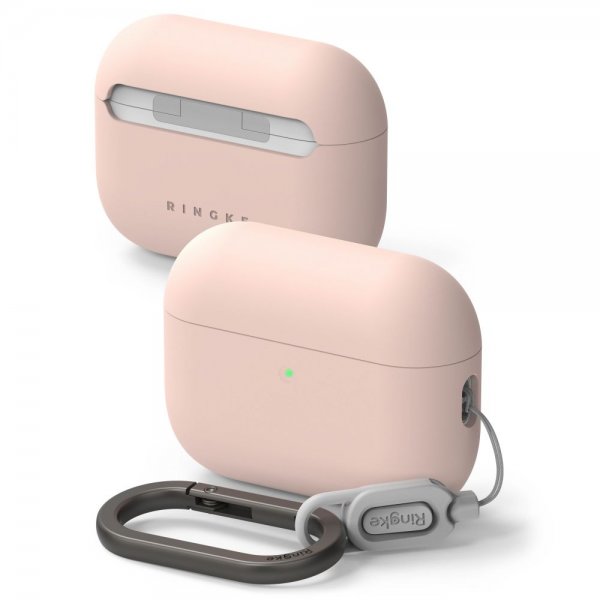 Ringke AirPods Pro 3 Deksel Silikoni Pink Sand