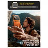 Supcase iPhone 17 Pro Max Deksel UB Pro Oransje