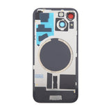 iPhone 15 baksideglass med magnet og kameralinse - gul
