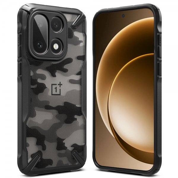 Ringke OnePlus 15 Deksel Fusion X Camo Black