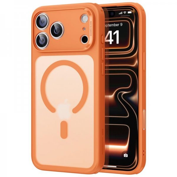 ESR iPhone 17 Pro Max Deksel Classic Hybrid MagSafe Oransje
