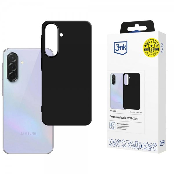 3mk Samsung Galaxy A37 Deksel Matt Case Svart