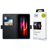 3mk Samsung Galaxy A37 Etui Wallet Svart