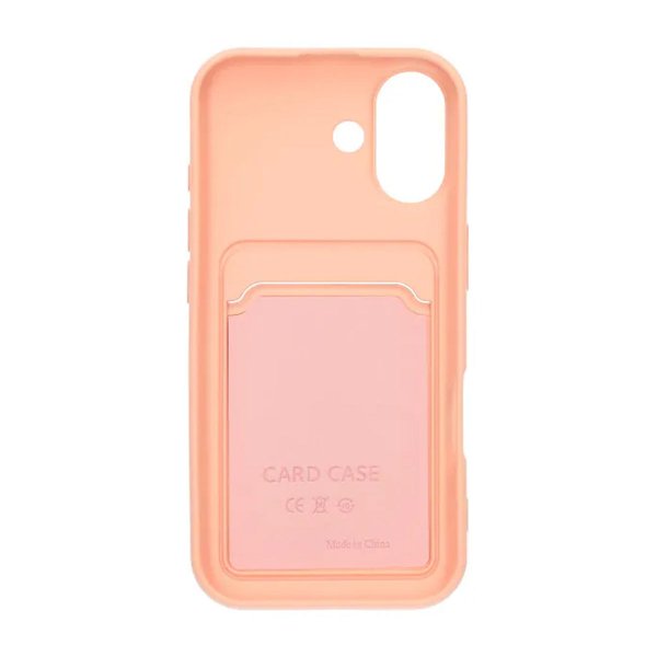 iPhone 17 Deksel Kortholder Rosa