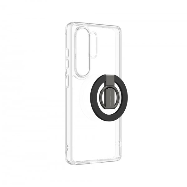 Amazingthing Samsung Galaxy S26 Ultra Deksel Minimal Mag Ring Set Klar
