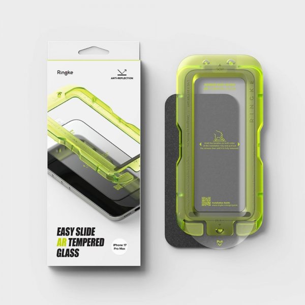 Ringke iPhone 17 Pro Max Skjermbeskytter Easy Slide AR