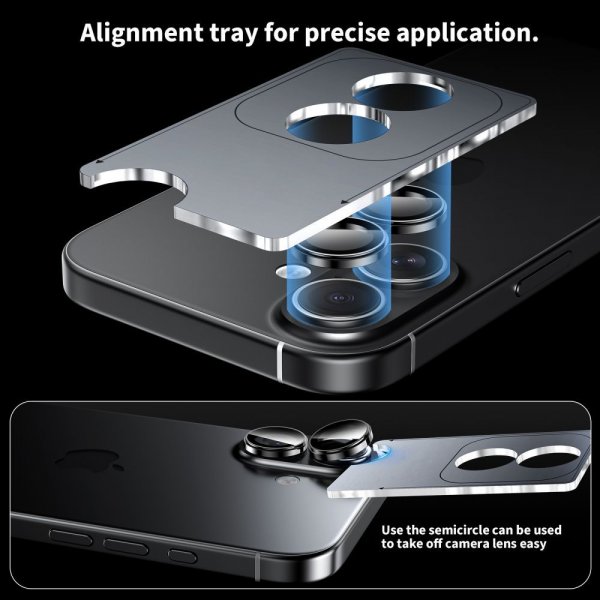 Tech-Protect Xiaomi Redmi Note 15 Pro 5G/15 Pro+ 5G Kamerabeskytter Cam Fit+ Svart