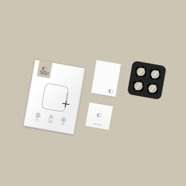 Tech-Protect Xiaomi Redmi Note 15 Pro 5G/15 Pro+ 5G Kamerabeskytter Cam Fit+ Svart