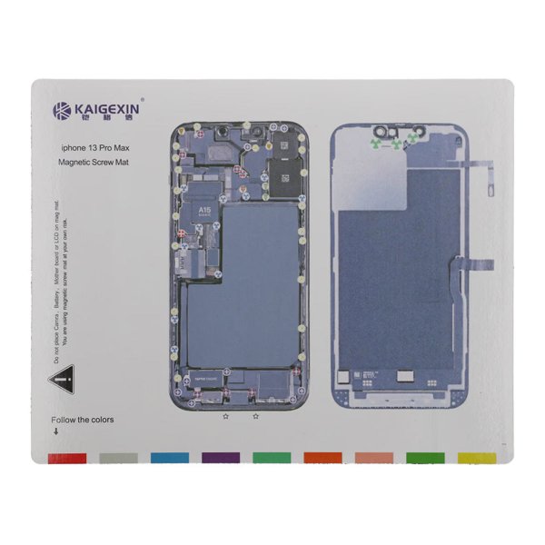 Magnetisk skruematte for iPhone 13 Pro Max